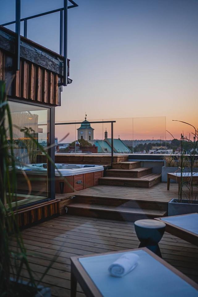 Hotel Bristol Tradition And Luxury Rzeszów Kültér fotó Rooftop spa